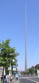 Dublin Spire on O'Connell Street